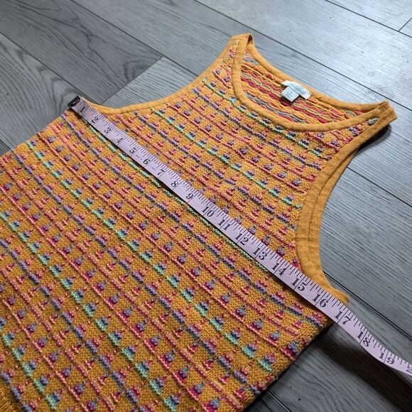 Sundance Kitte Sweater Tank Geometric 70s Boho Multicolor Pattern Size Small - Picture 5 of 6
